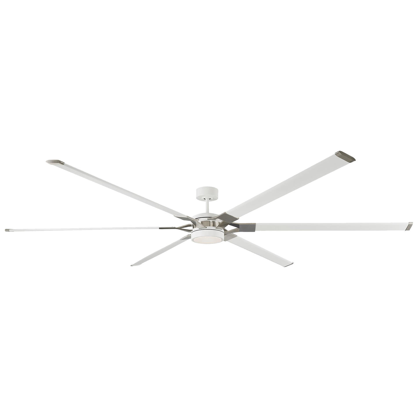 The Loft ceiling fan creates a refreshing breeze for larger spaces with six aluminum blades. 